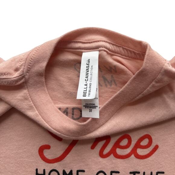 Wild Mae Design Co. Land Of The Free Tee Size 3T - Picture 4 of 4